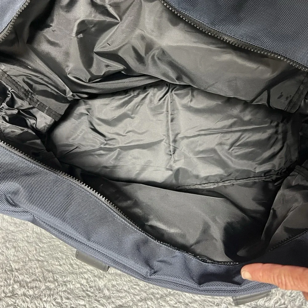 Jimmy Choo Parfums Duffle Tote Bag Navy Nylon‎ Travel Weekend Overnight